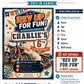 Dirt bike birthday invitation with orange motorcycle, racing helmet, checkered flags, tire tracks, stars, and bold motocross party details