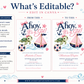 Ahoy It's a Girl Baby Shower Invitation