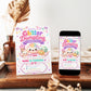 Glitter Dumpling Birthday Invitation