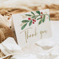 Winter Thank You Card | www.foreveryourprints.com