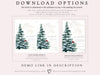 Rustic Holiday Party Invitation Template | www.foreveryourprints.com