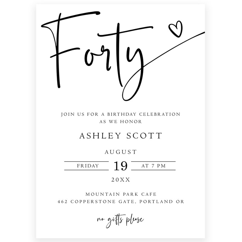 Editable Invitation Templates with Corjl | www.foreveryourprints.com