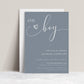 Baby Boy Shower Invitation | www.foreveryourprints.com