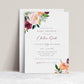 Floral Baby Shower Invitation | www.foreveryourprints.com