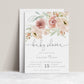 Boho Baby Shower Invitation | www.foreveryourprints.com
