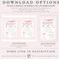 Bunny Baby Girl Shower Invitation | www.foreveryourprints.com
