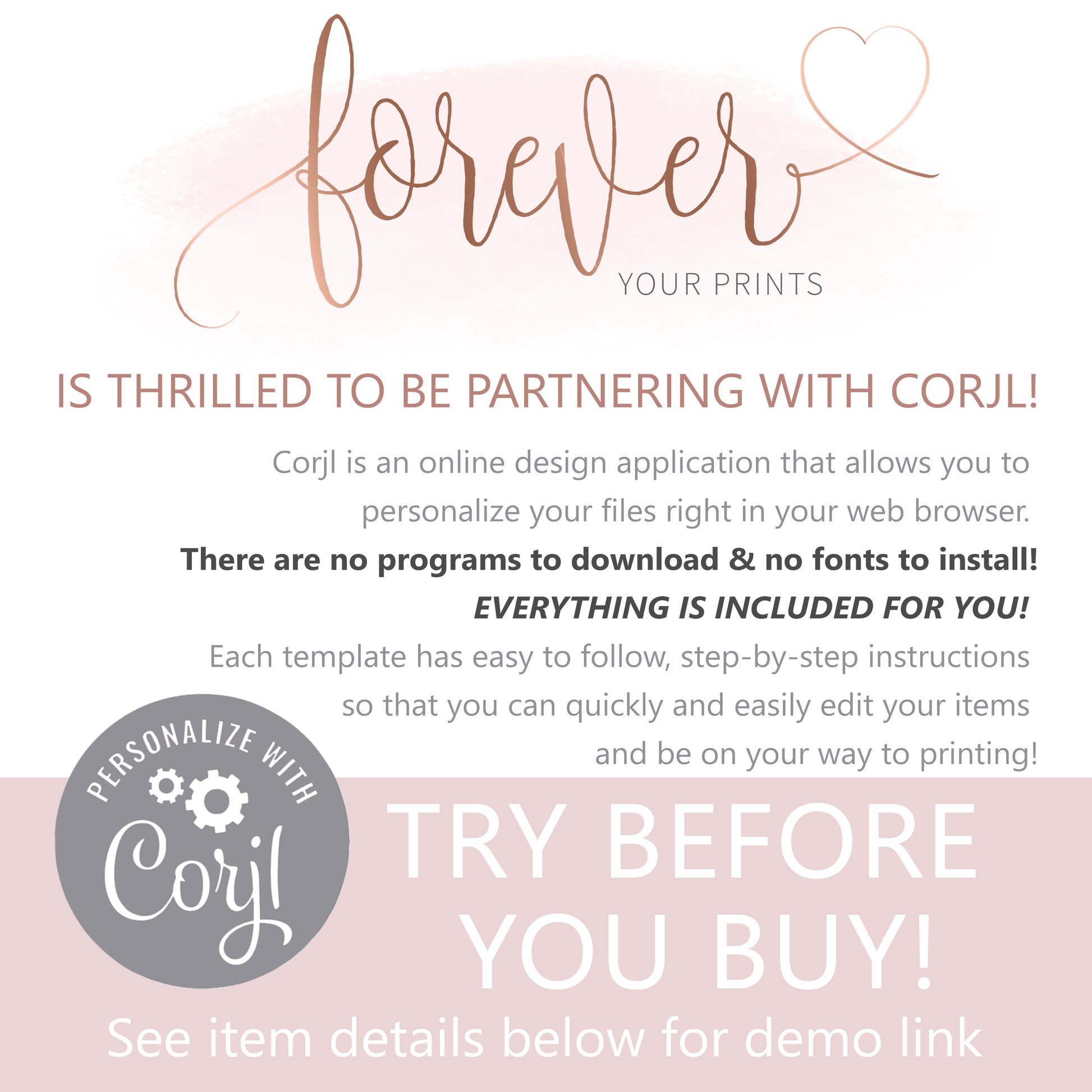 Edit With Corjl Books For Baby Cards | www.foreveryourprints.com