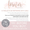 Editable Bridal Invitation with Corjl | www.foreveryourprints.com