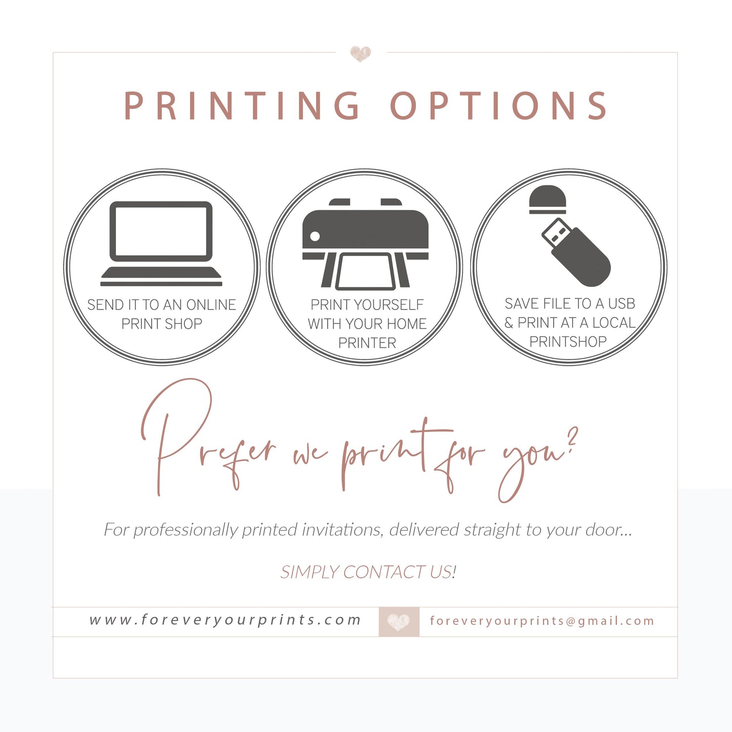 Edit Yourself Baptism Invitation | www.foreveryourprints.com