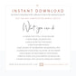 Editable Baptism Invitations with Corjl | www.foreveryourprints.com