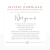 Edit Your Own Invitation with Corjl | www.foreveryourprints.com
