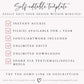 Edit Yourself Bridal Shower Invitation | www.foreveryourprints.com