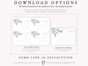 Floral Advice for Baby Card | www.foreveryourprints.com