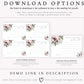 Floral Advice for Baby Card | www.foreveryourprints.com