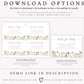 Wildflower Baby Book Request Card | www.foreveryourprints.com