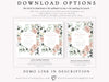 Floral Baby Brunch Invitation | www.foreveryourprints.com