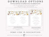 Wildflower First Holy Communion Invitation | www.foreveryourprints.com