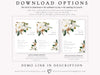Magnolia Floral Baby Shower Invitation | www.foreveryourprints.com