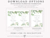 Greenery Rehearsal Dinner Invitation | www.foreveryourprints.com
