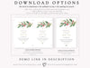 Winter Baptism Invitation | www.foreveryourprints.com