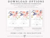 Floral Baby Shower Invitation | www.foreveryourprints.com