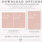 Minimalist Baby Girl Shower Invite| www.foreveryourprints.com