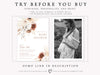 Boho Baby Shower Invitation | www.foreveryourprints.com