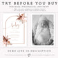Pampas Grass Baby Shower Invitation | www.foreveryourprints.com
