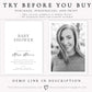 Minimalist Baby Shower Invitation | www.foreveryourprints.com