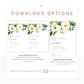 Greenery Bridal Shower Invitation | www.foreveryourprints.com