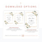 Magnolia Bridal Shower Invitation | www.foreveryourprints.com