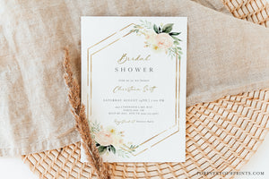 Garden Bridal Shower Invitation | www.foreveryourprints.com