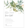 Eucalyptus Bridal Shower Invitation | www.foreveryourprints.com