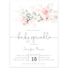 Floral Baby Sprinkle Invitation | www.foreveryourprints.com