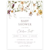 Wildflower Baby Shower Invitation | www.foreveryourprints.com