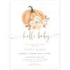 Pumpkin Baby Shower Invitation | www.foreveryourprints.com
