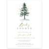 Rustic Winter Baby Shower Invitation | www.foreveryourprints.com