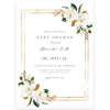 Magnolia Baby Shower Invitation | www.foreveryourprints.com