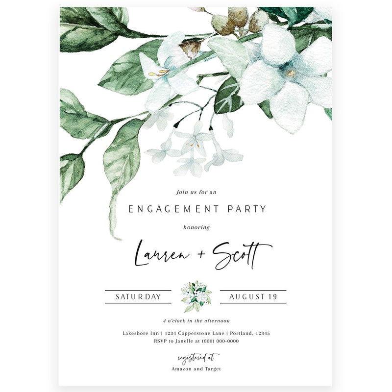Edit Your Own Invitation with Corjl | www.foreveryourprints.com
