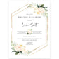 Floral Bridal Shower Invitation | www.foreveryourprints.com