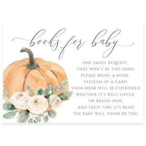 Pumpkin Book Request Card | www.foreveryourprints.com