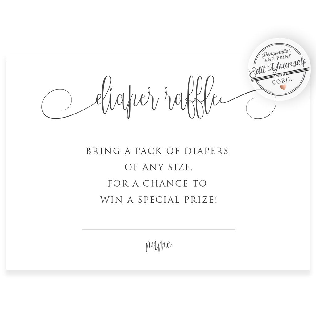 minimalist-diaper-raffle-card-forever-your-prints for Free Printable Diaper And Wipe Raffle Minimalist Diaper Raffle Card | Forever Your Prints for Free Printable Diaper And Wipe Raffle