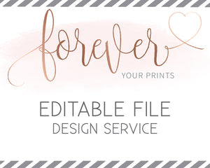 Editable Template Design Service