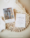 Classic Elopement Party Invitation | www.foreveryourprints.com