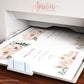 Floral Baby Sprinkle Invitation | www.foreveryourprints.com