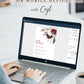 Floral Baby Shower Invitation | www.foreveryourprints.com