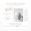 Floral Baby Sprinkle Invitation | www.foreveryourprints.com