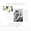 Magnolia Engagement Party Invitation | www.foreveryourprints.com