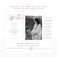 Floral Baby Shower Invitation | www.foreveryourprints.com