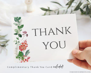 Complimentary Thank You Card | www.foreveryourprints.com